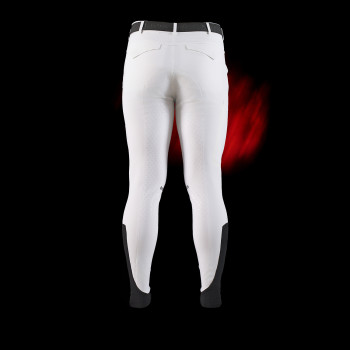 Pantalone slim fit uomo Equestro Ridertechnology full grip