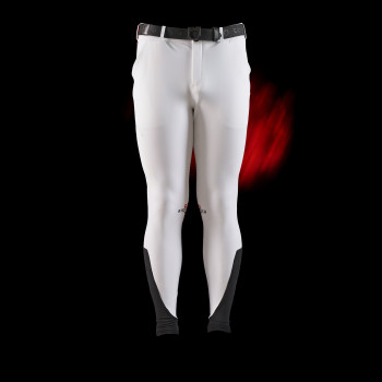 Pantalone slim fit uomo Equestro Ridertechnology full grip