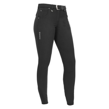 PANTALONI DONNA MODELLO RACE IN COTONE ELASTICIZZATO