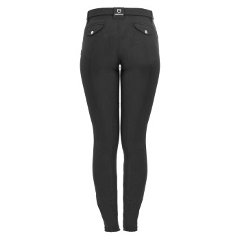 PANTALONI DONNA MODELLO RACE IN COTONE ELASTICIZZATO