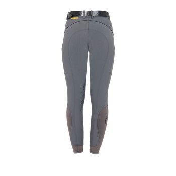 PANTALONI DONNA SLIM FIT CON GRIP SUL GINOCCHIO