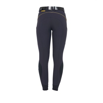 PANTALONI DONNA SLIM FIT CON GRIP SUL GINOCCHIO