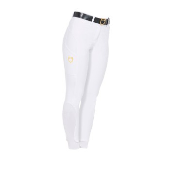 PANTALONI DONNA SLIM FIT CON GRIP SUL GINOCCHIO