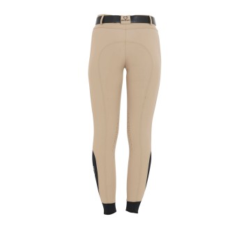 PANTALONI DONNA SLIM FIT GRIP CON LOGO EQUESTRO