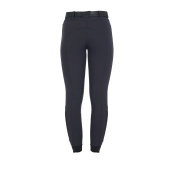 PANTALONI DONNA SLIM FIT GRIP CON LOGO EQUESTRO