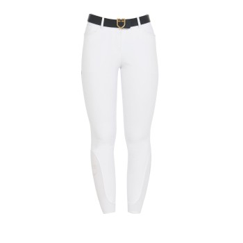 PANTALONI DONNA SLIM FIT GRIP CON LOGO EQUESTRO