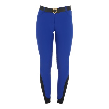 PANTALONI DONNA SLIM FIT GRIP CON LOGO EQUESTRO