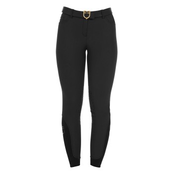 PANTALONI DONNA SLIM FIT GRIP CON LOGO EQUESTRO