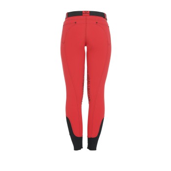 PANTALONI DONNA TESSUTO TECNICO CON GRIP SUL GINOCCHIO