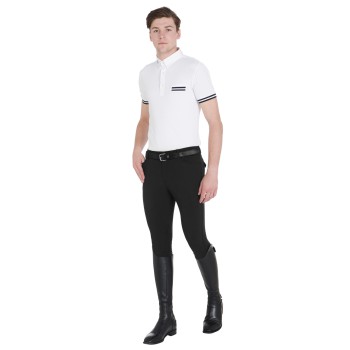 PANTALONI UOMO SLIM FIT GRIP CON LOGO EQUESTRO