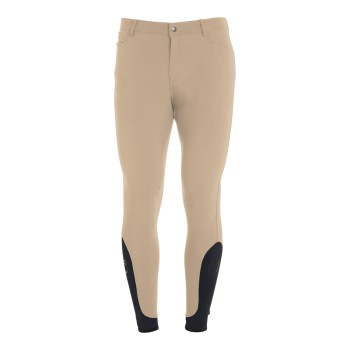 PANTALONI UOMO SLIM FIT GRIP CON LOGO EQUESTRO