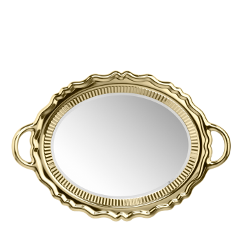 PLATEAU MIROIR METAL FINISH 41001 QEEBOO