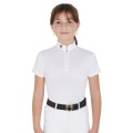 POLO BAMBINA DA CONCORSO SLIM FIT CON ZIP