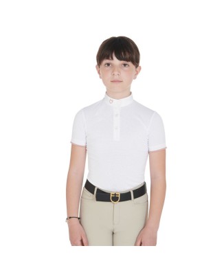 POLO BAMBINA DA CONCORSO SLIM FIT TRASPIRANTE