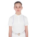 POLO BAMBINA SLIM FIT DA CONCORSO CON BOTTONI