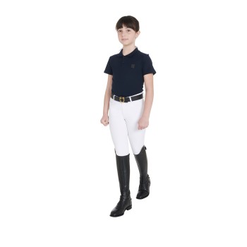 POLO BAMBINI SLIM FIT DA ALLENAMENTO TRE BOTTONI