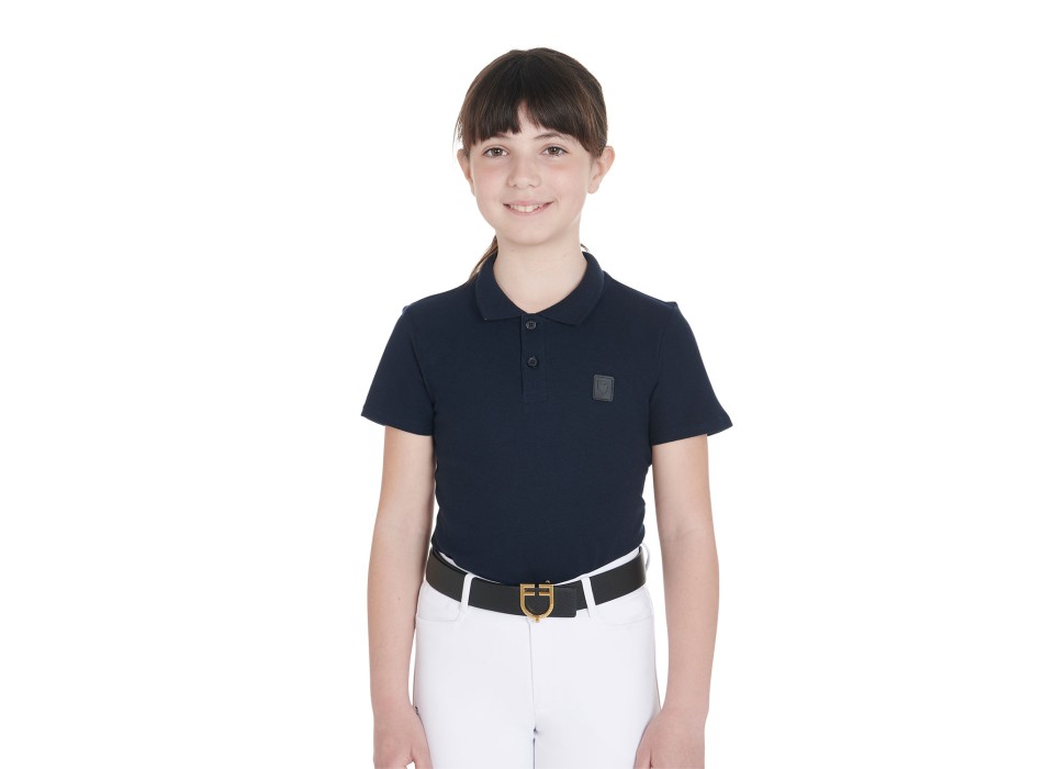 POLO BAMBINI SLIM FIT DA ALLENAMENTO TRE BOTTONI