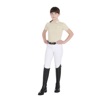 POLO BAMBINI SLIM FIT IN TESSUTO TECNICO ANTIBATTERICO