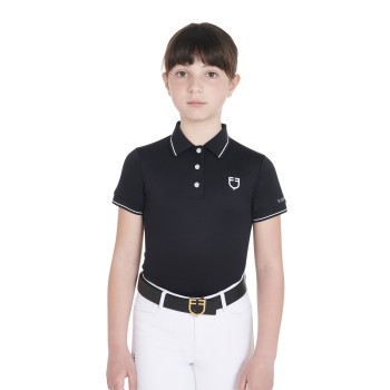 POLO BAMBINI SLIM FIT IN TESSUTO TECNICO ANTIBATTERICO