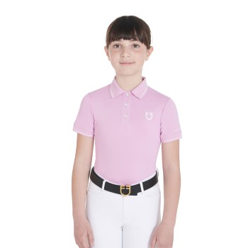 POLO BAMBINI SLIM FIT IN TESSUTO TECNICO ANTIBATTERICO