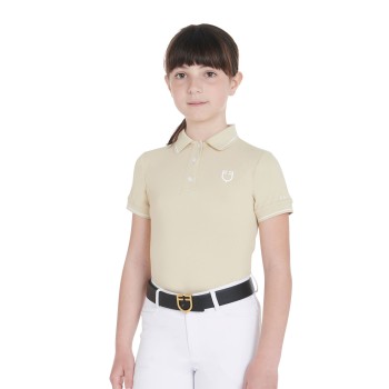 POLO BAMBINI SLIM FIT IN TESSUTO TECNICO ANTIBATTERICO