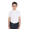 POLO BAMBINO DA CONCORSO SLIM FIT QUATTRO BOTTONI