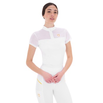 POLO DONNA DA ALLENAMENTO IN MESH