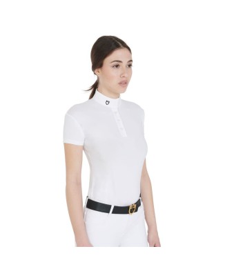 POLO DONNA DA CONCORSO SLIM FIT COLLETTO COREANO