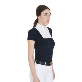 POLO DONNA DA CONCORSO SLIM FIT MEZZA MANICA