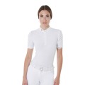 POLO DONNA SLIM FIT DA CONCORSO CON MANICHE ARRICCIATE