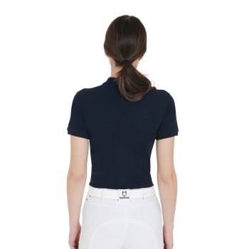 POLO DONNA SLIM FIT IN TESSUTO PREMIUM-STRETCH