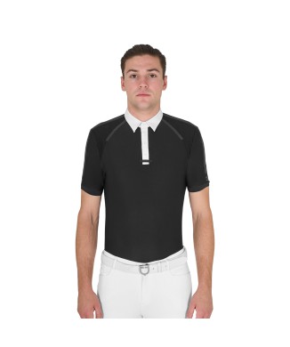 POLO UOMO DA CONCORSO SLIM FIT MEZZA MANICA