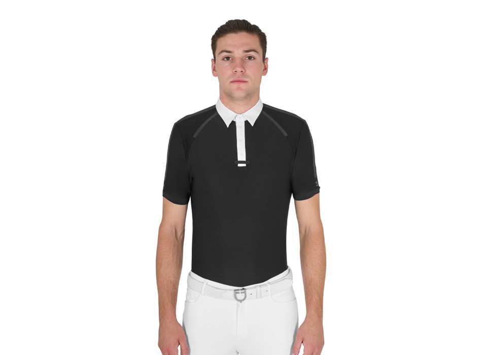 POLO UOMO DA CONCORSO SLIM FIT MEZZA MANICA