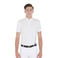 POLO UOMO SLIM FIT TESSUTO TECNICO CON PIPING