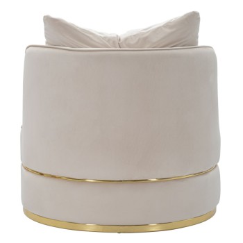 POLTRONA PARIS SPACE CREMA/GOLD