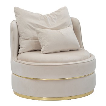 POLTRONA PARIS SPACE CREMA/GOLD