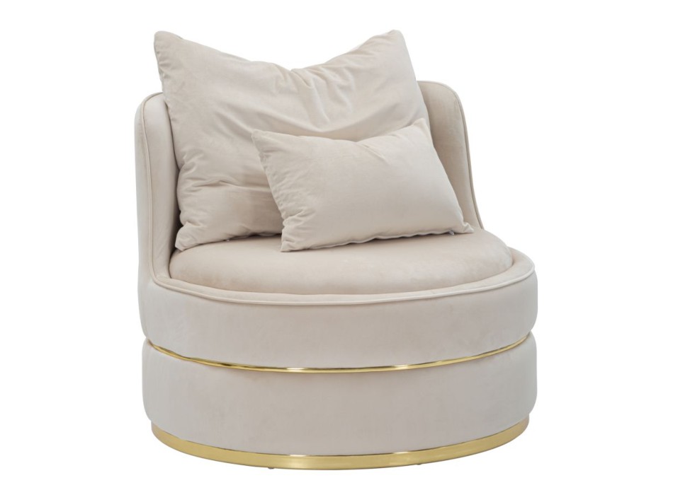 POLTRONA PARIS SPACE CREMA/GOLD