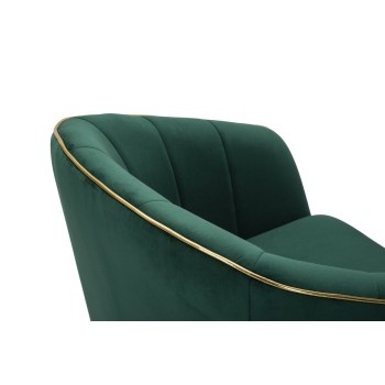 POLTRONA PARIS VERDE/GOLD