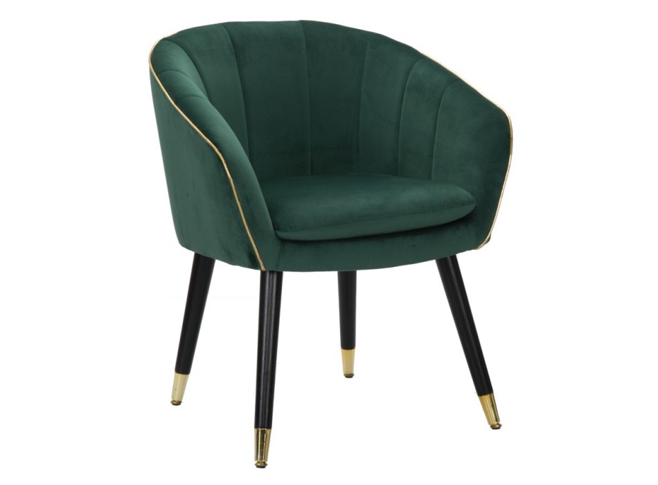 POLTRONA PARIS VERDE/GOLD