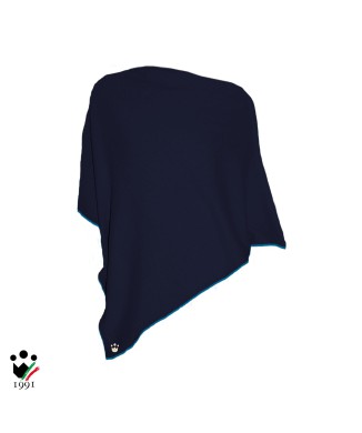 PONCHO CASHMERE INTRECCIATO