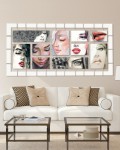 Quadro FLEETING FACES P4718 PINTDECOR