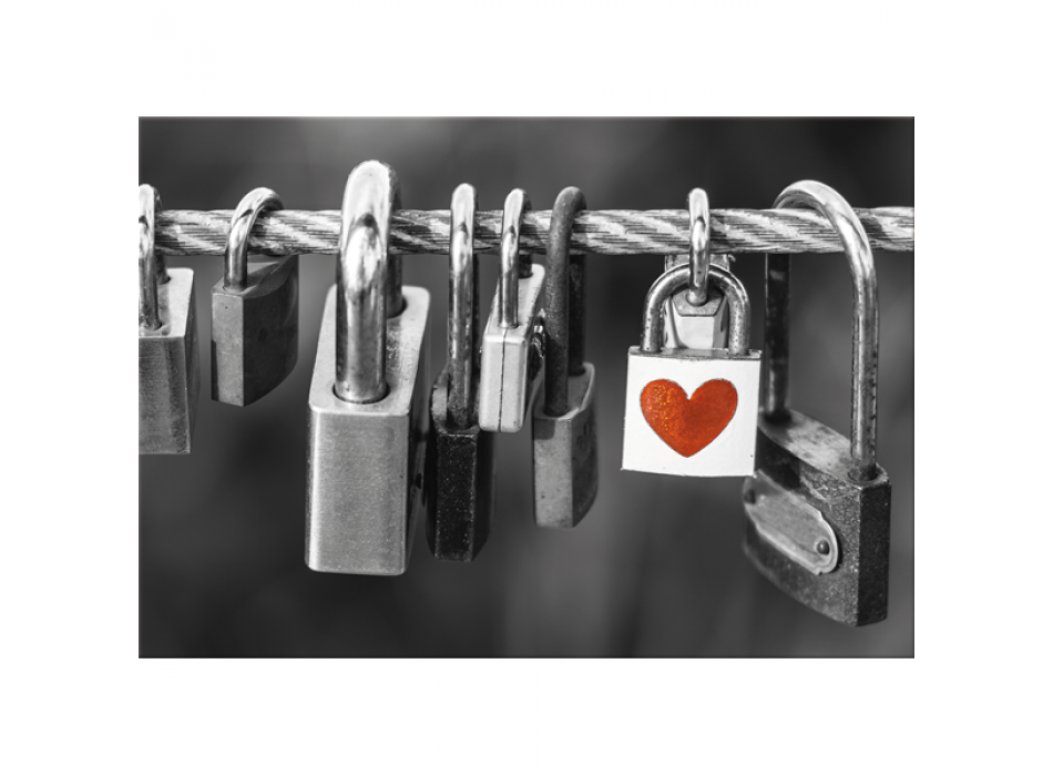 Quadro PADLOCK WITH HEART G2552 PINTDECOR