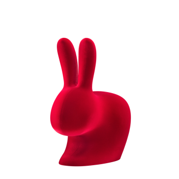 RABBIT CHAIR VELVET FINISH 90010 QEEBOO