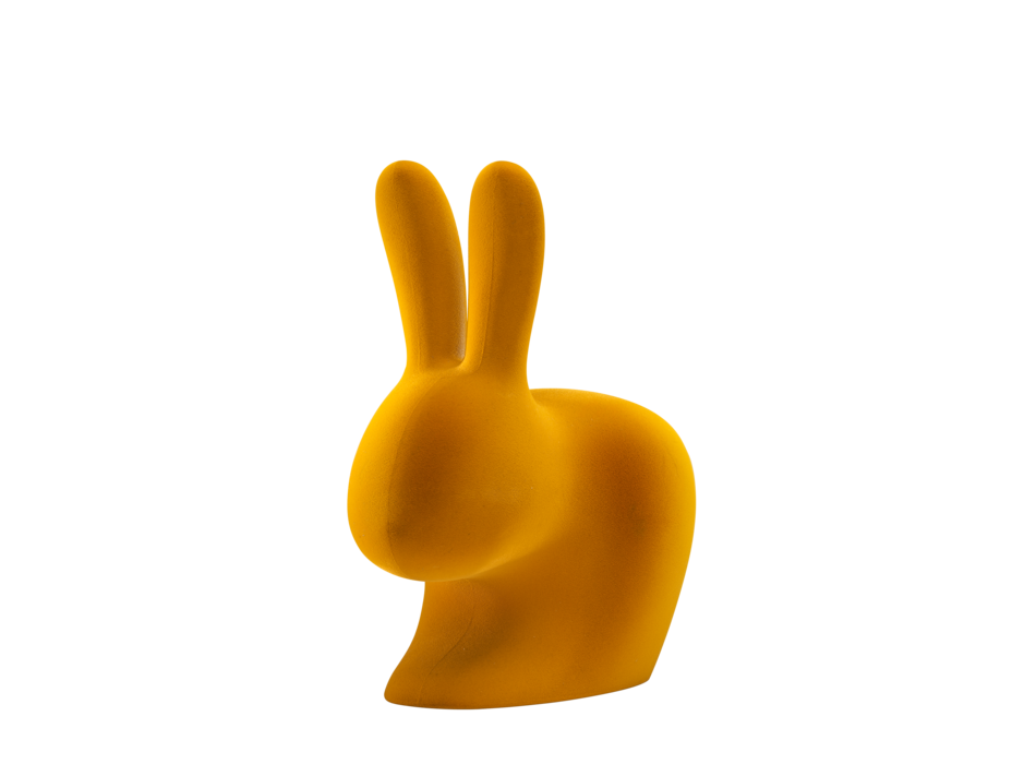 RABBIT CHAIR VELVET FINISH 90010 QEEBOO