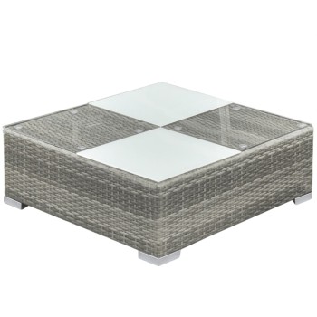 Set Divani da Giardino 6 pz con Cuscini in Polyrattan