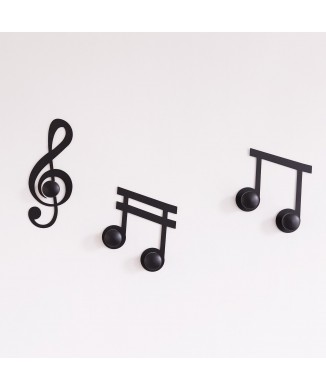 Set ganci Note Musicali (3Pz) 15045 Arti e Mestieri