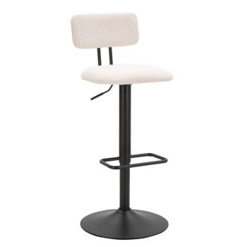 SGABELLO BAR LIGHT BIANCO