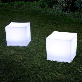 SGABELLO LOUNGE CUBE CON LUCE