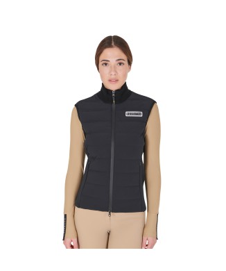 SMANICATO DONNA MISTO TECNICO CON ZIP