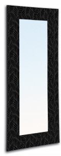 Specchiera Petali black and black P3236F Pintdecor